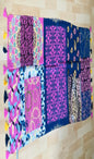 DIGITAL PRINTING SCARVES GEOMETRIC PRINT